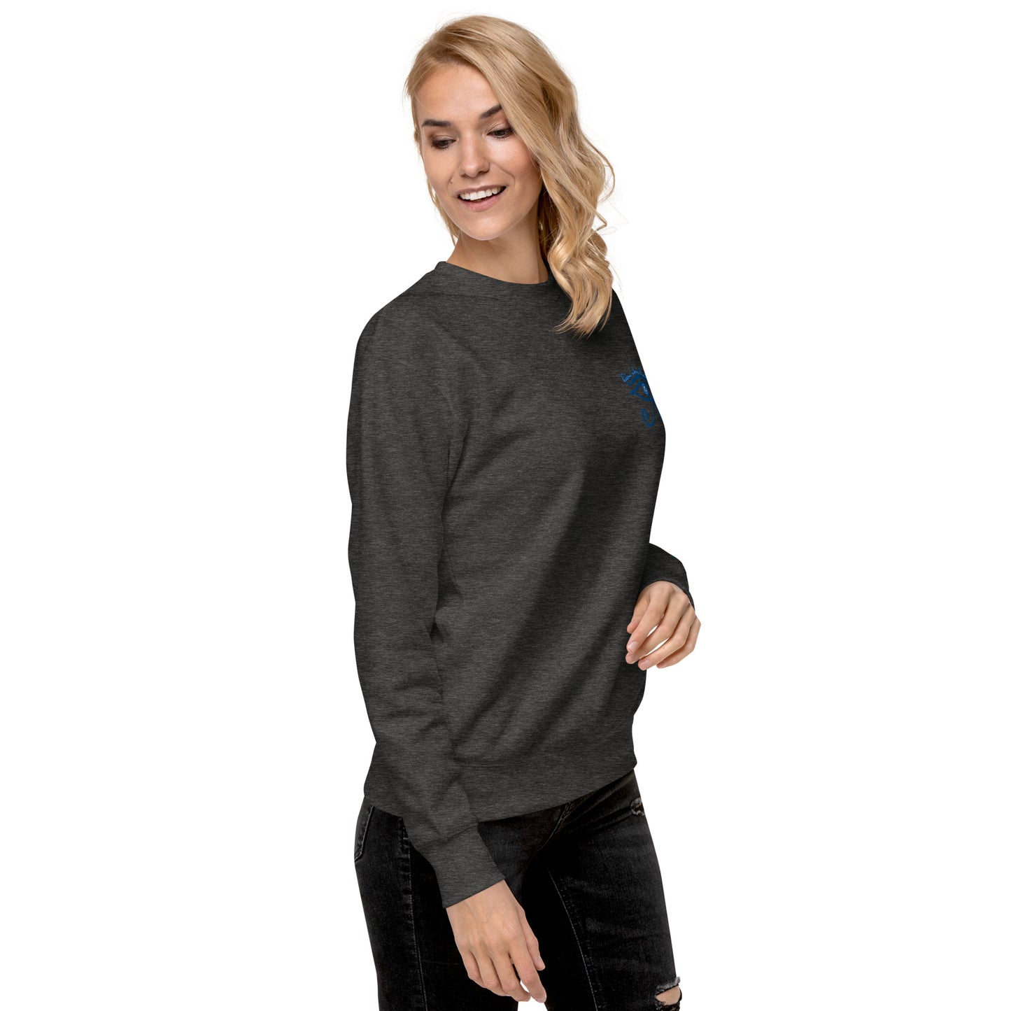 Horus Embroidery Women's Sweatshirt