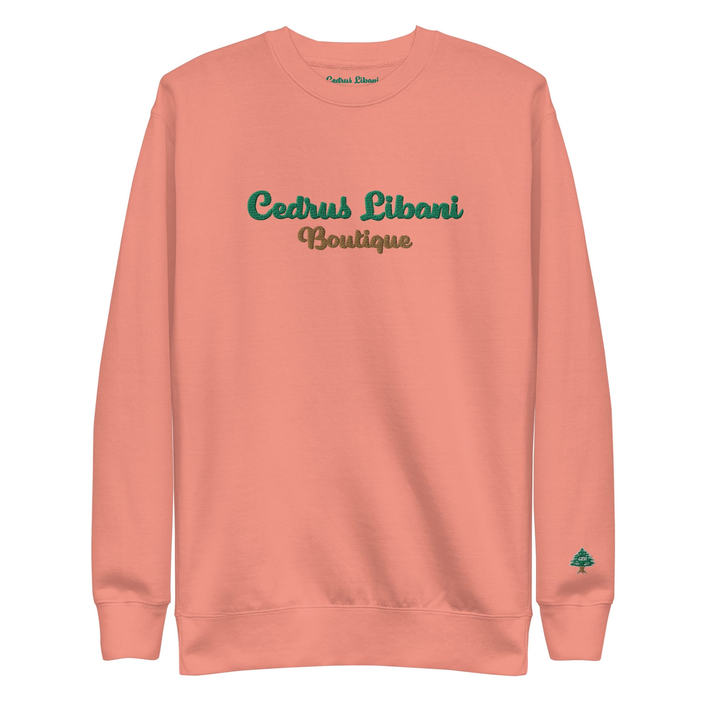 Script Embroidery Men's Sweatshirt