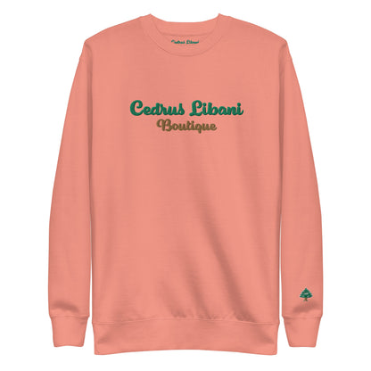 Script Embroidery Women's Sweatshirt