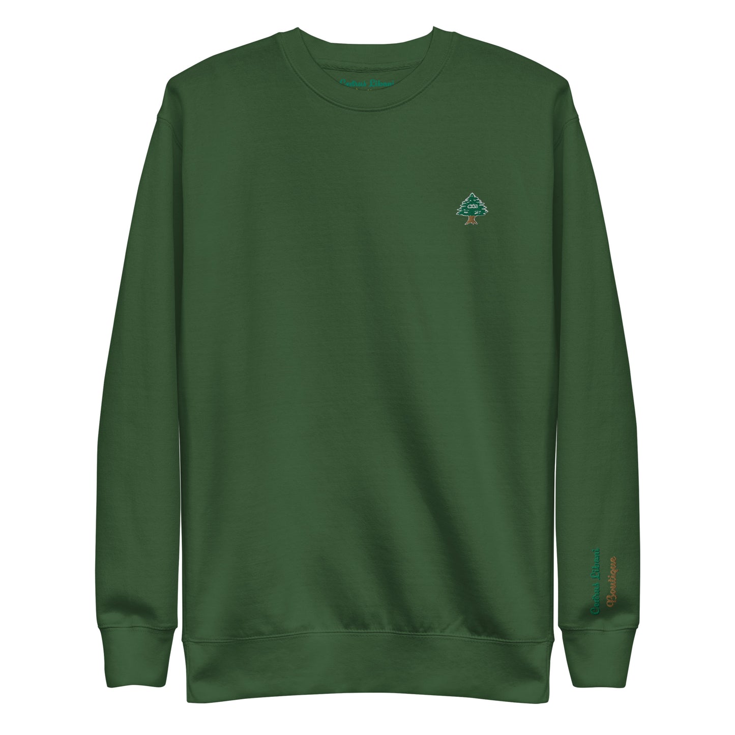 Cedar Embroidery Men's Sweatshirt