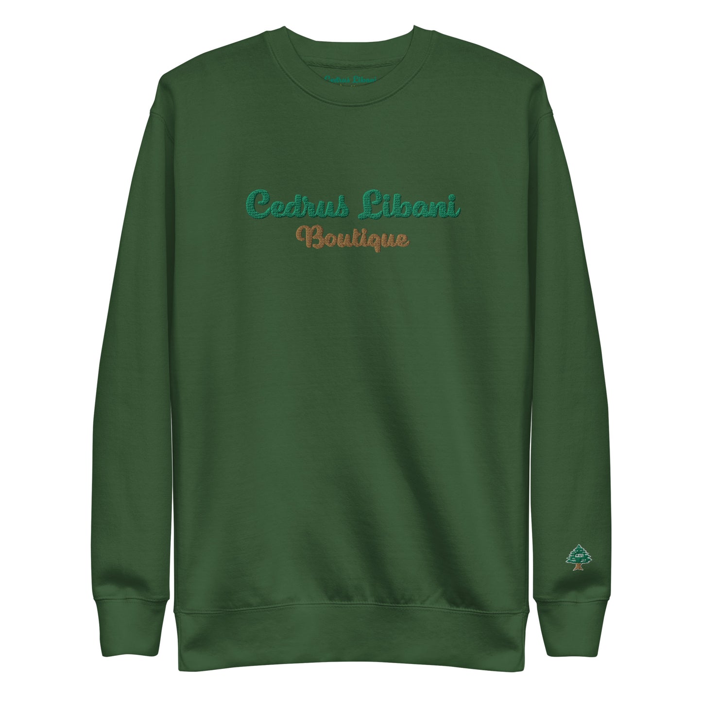 Script Embroidery Women's Sweatshirt