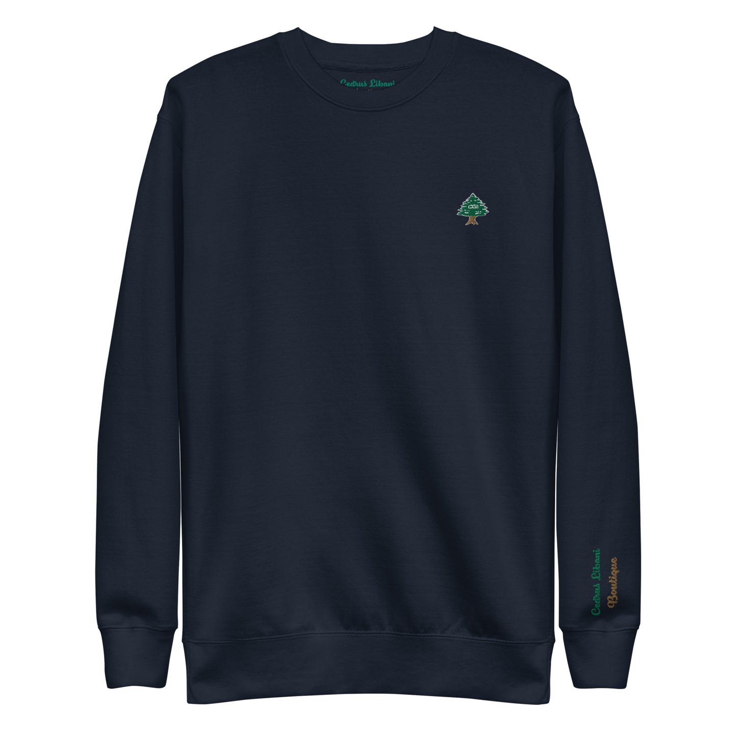 Cedar Embroidery Men's Sweatshirt