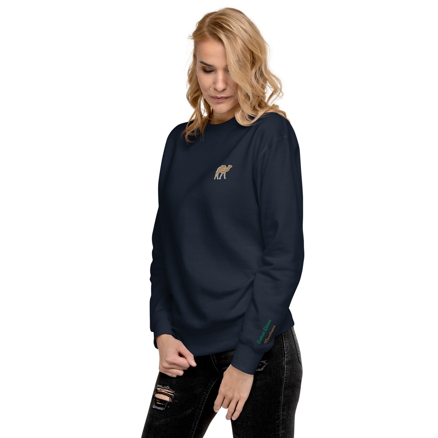 Camelus Embroidery Women's Sweatshirt