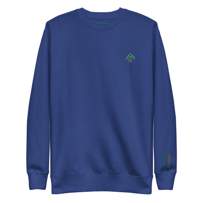 Cedar Embroidery Men's Sweatshirt