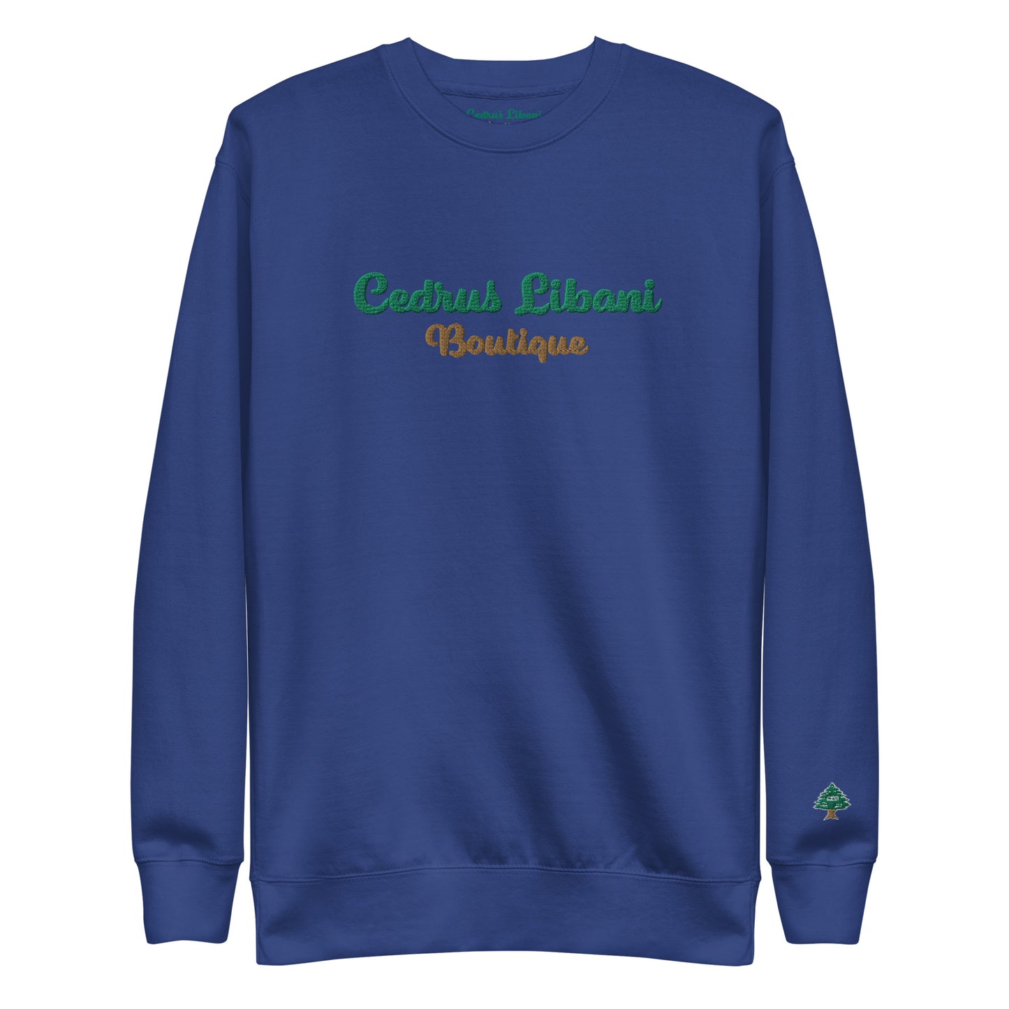 Script Embroidery Men's Sweatshirt