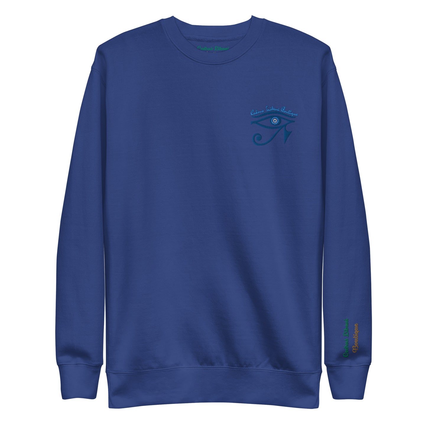 Horus Embroidery Women's Sweatshirt