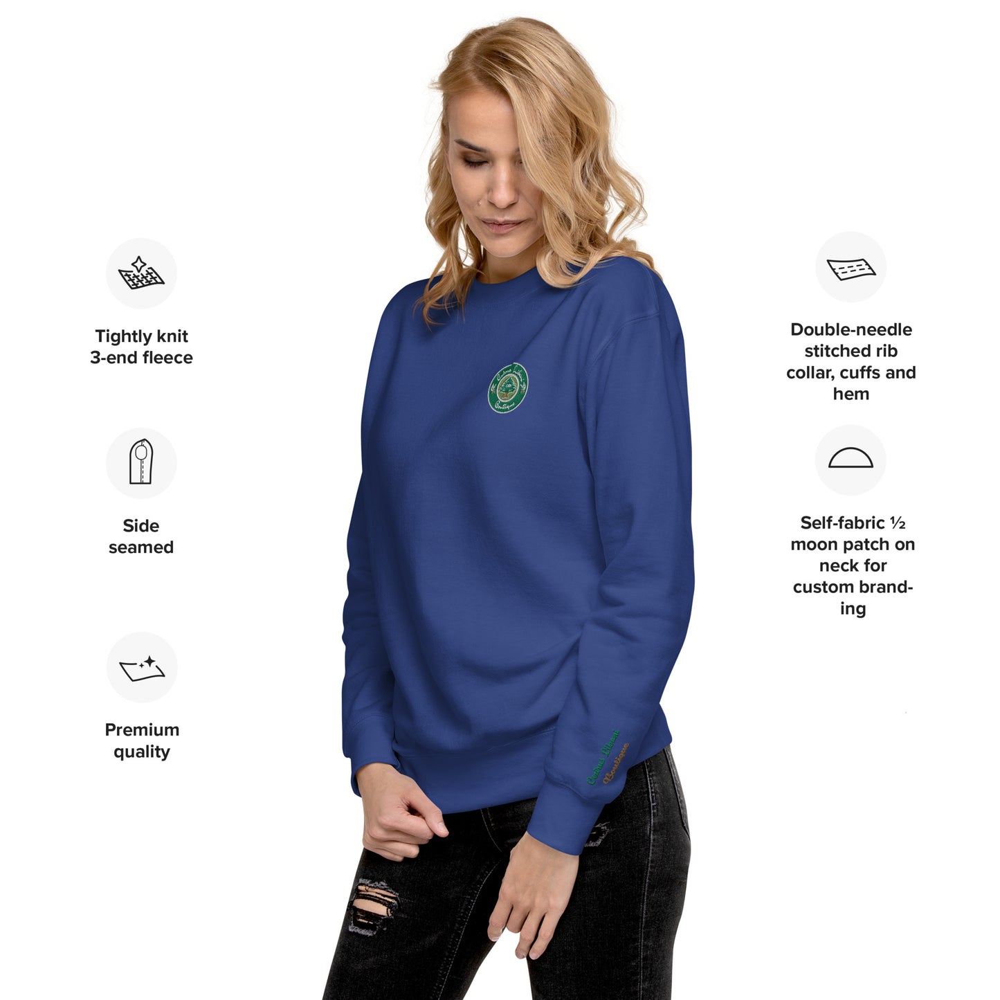 Insignia Embroidery Women's Sweatshirt