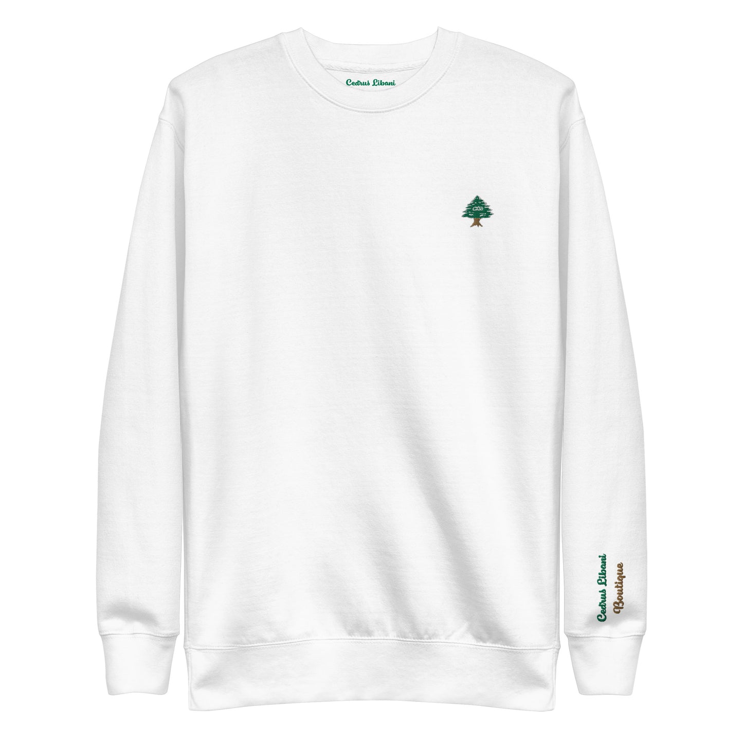 Cedar Embroidery Men's Sweatshirt