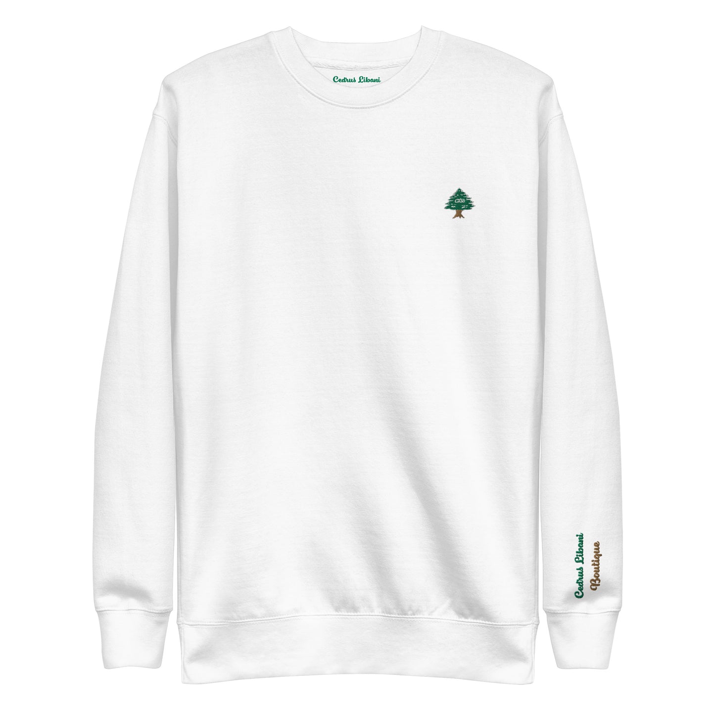 Cedar Embroidery Women's Sweatshirt