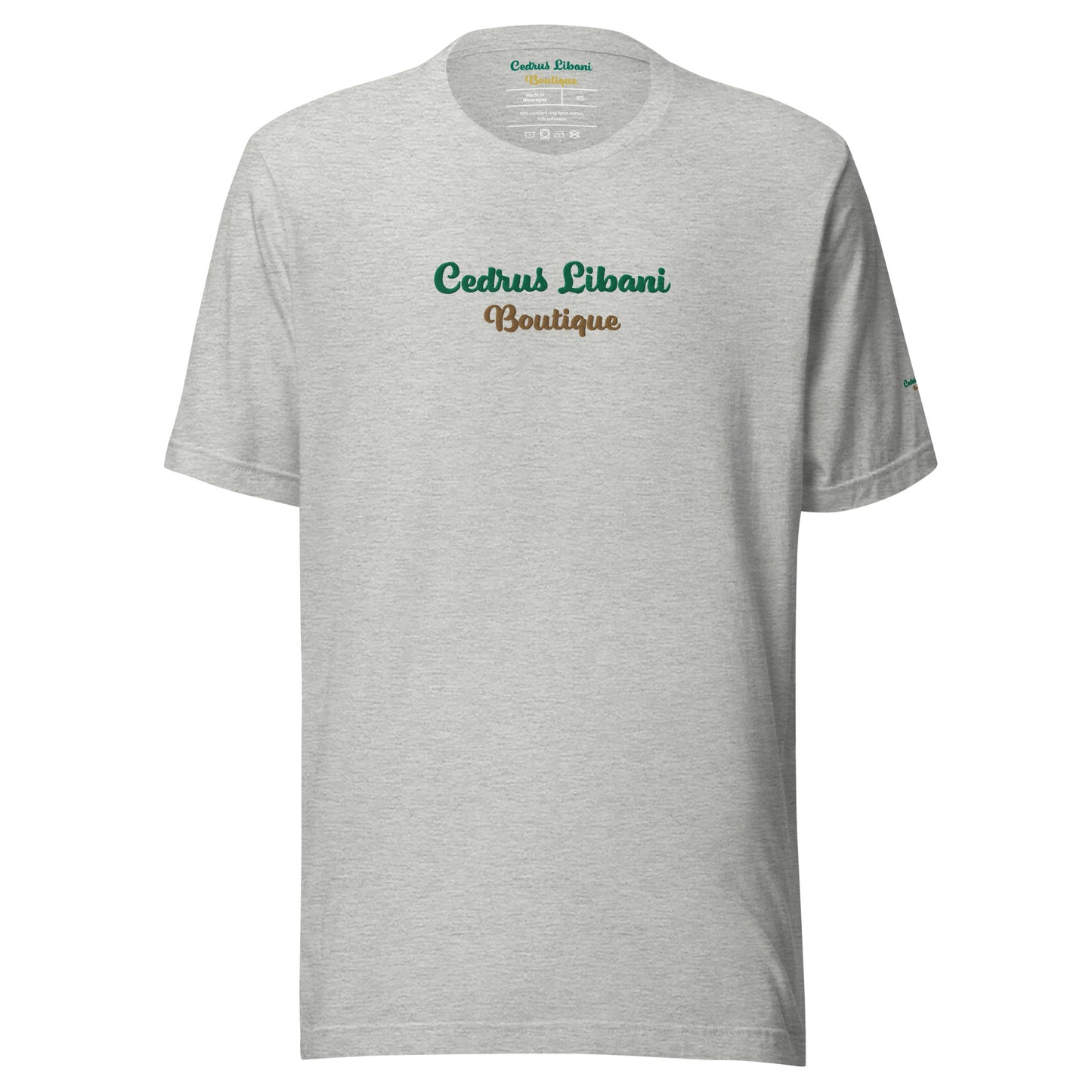 Script Embroidery Men's T-Shirt