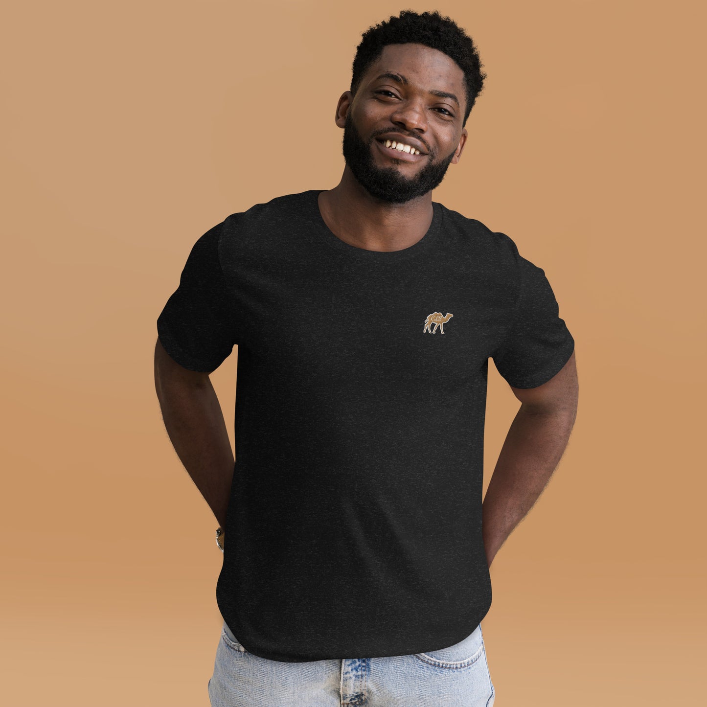 Camelus Embroidery Men's T-Shirt