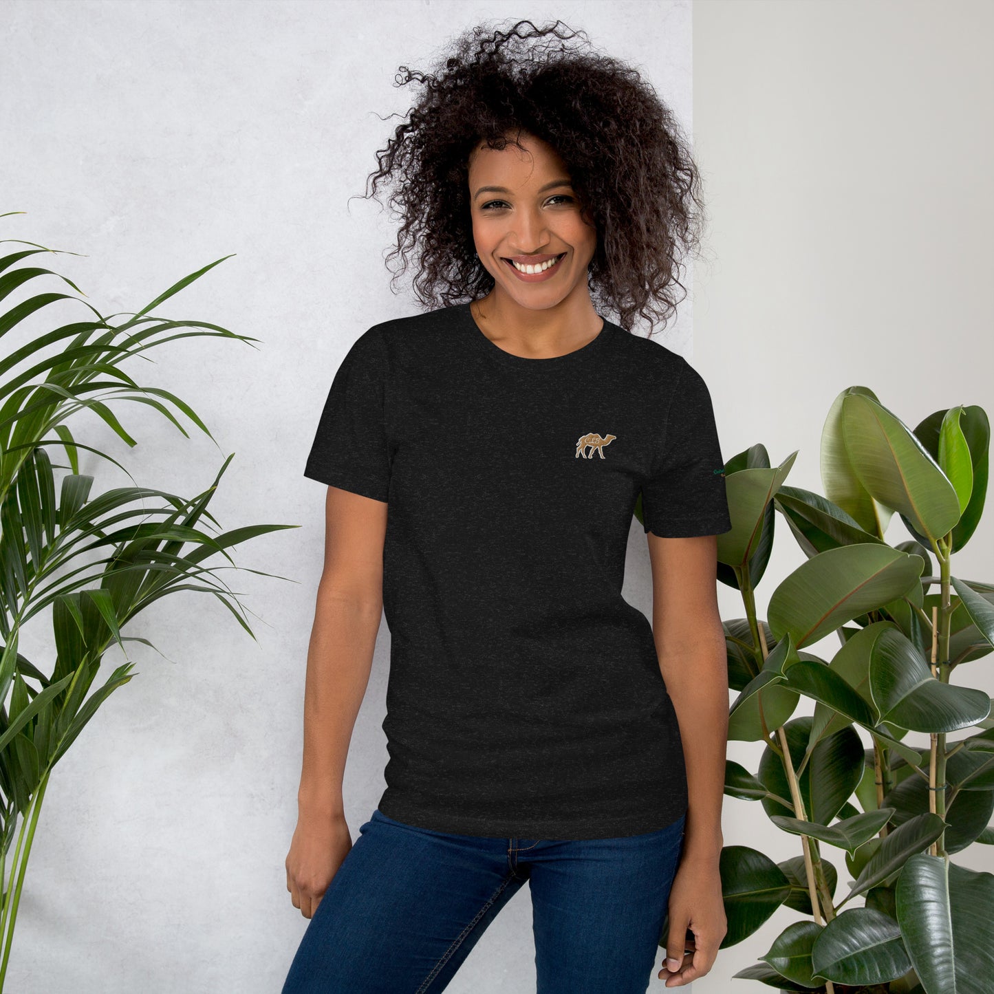 Camelus Embroidery Women's T-Shirt