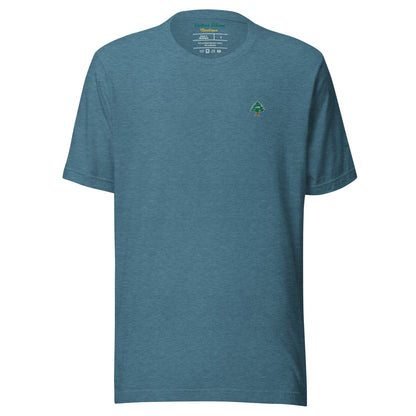 Cedar Embroidery Men's T-Shirt