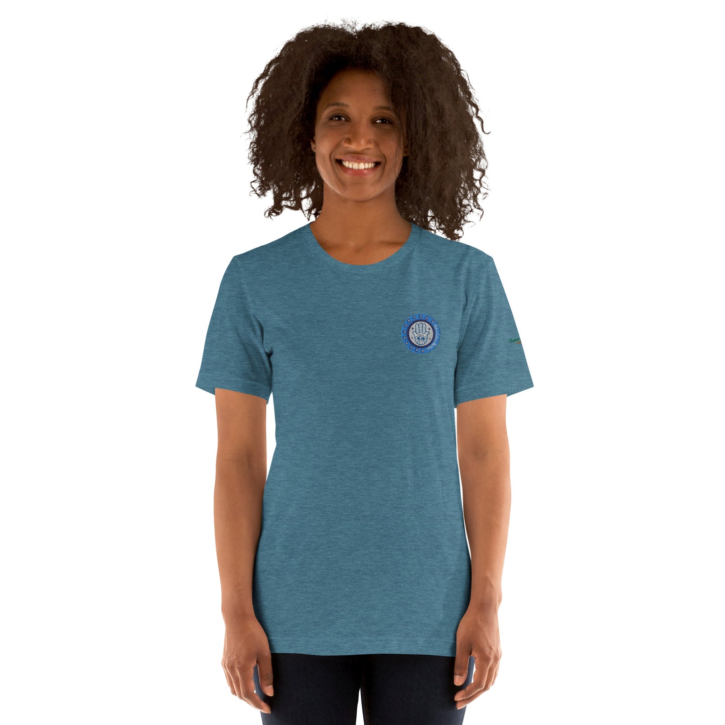 Hamsa Embroidery Women's T-Shirt