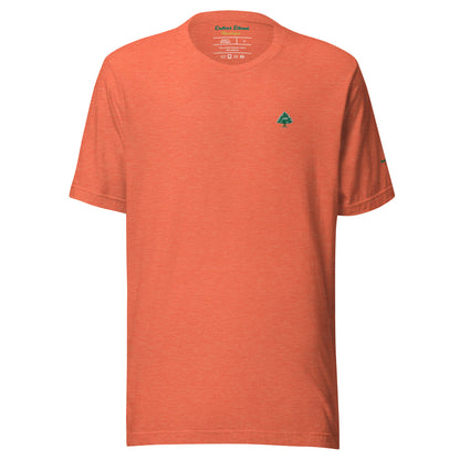 Cedar Embroidery Men's T-Shirt