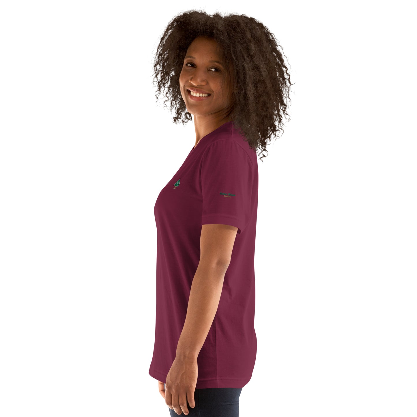 Cedar Embroidery Women's T-Shirt