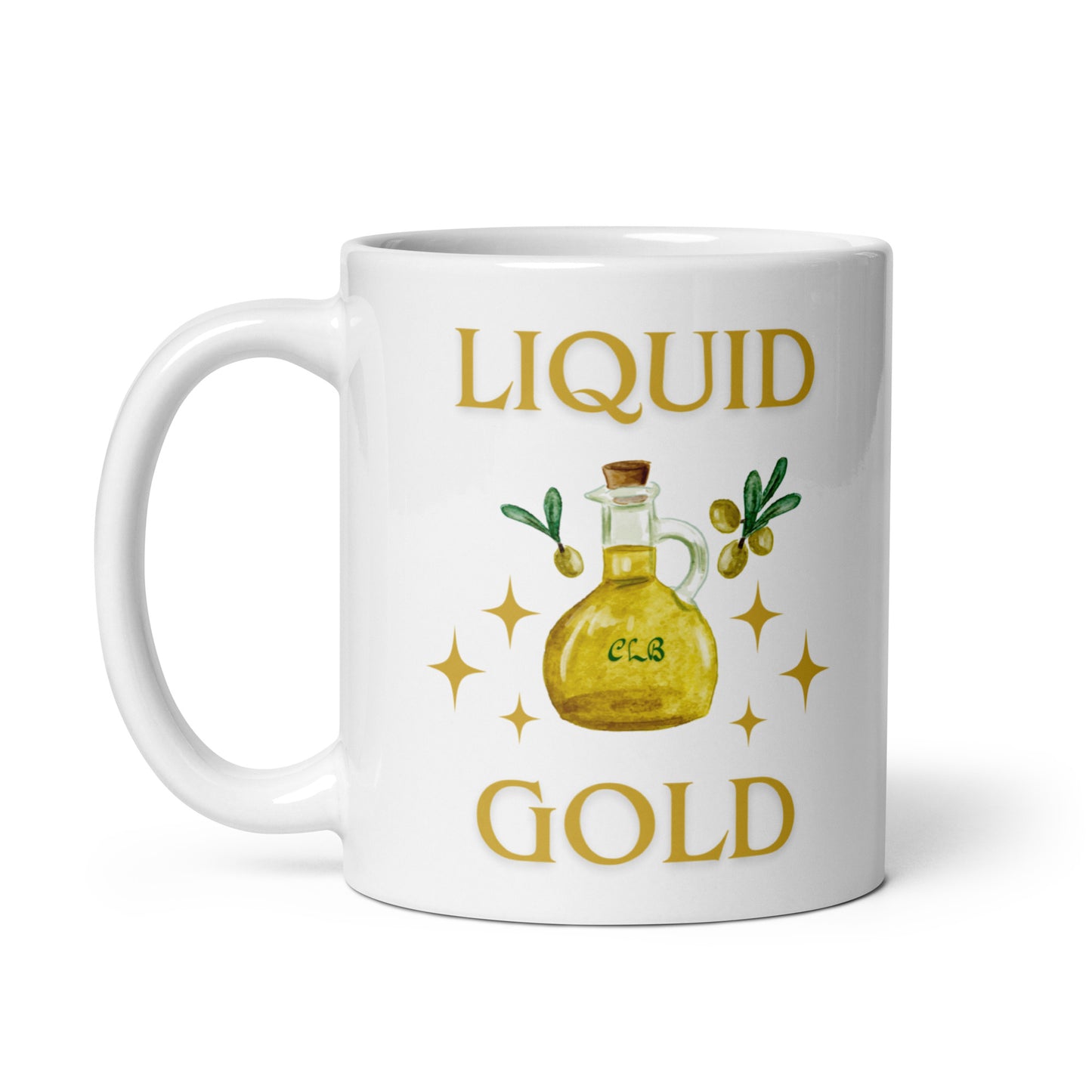 Liquid Gold Mugs