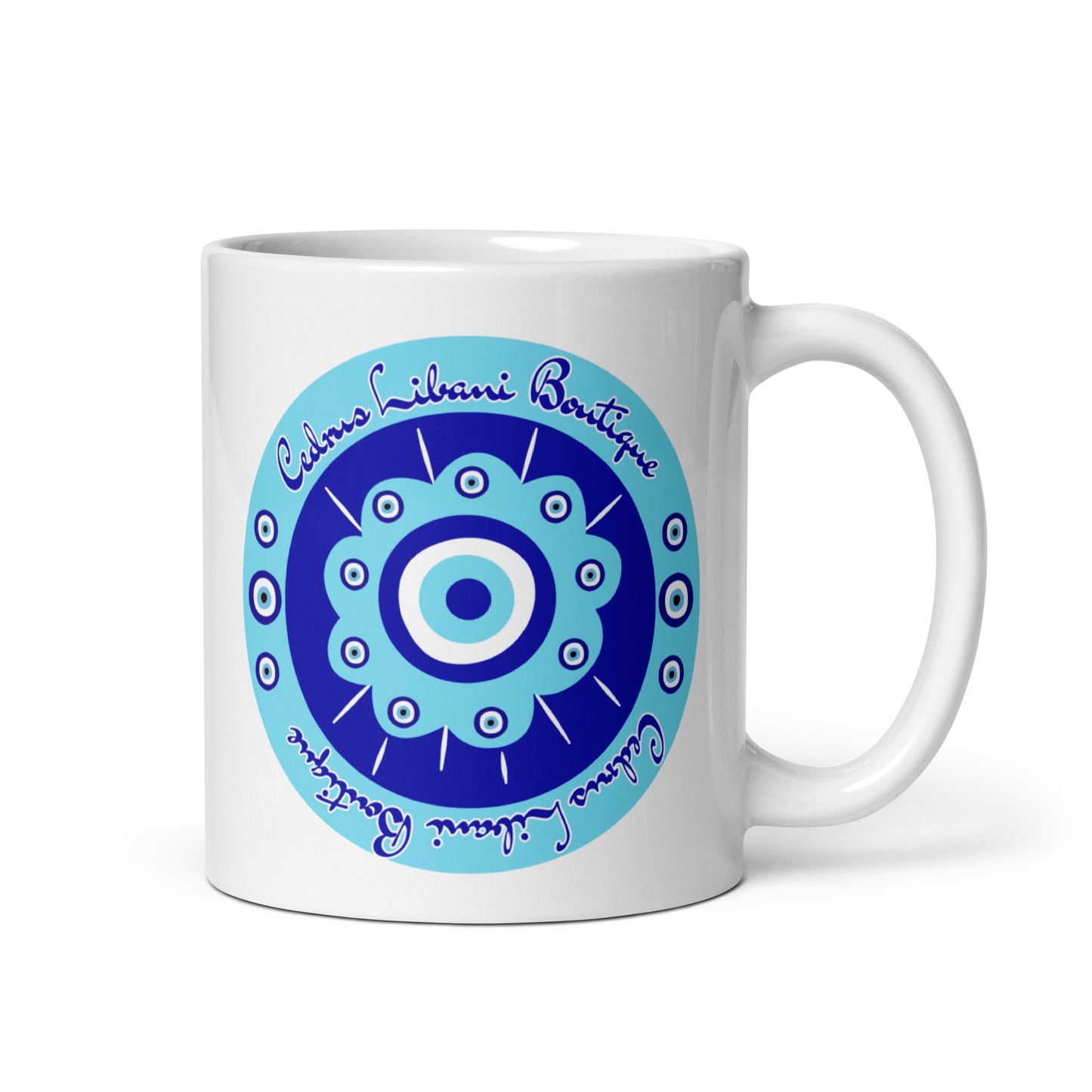 Evil Eye Flower Mugs