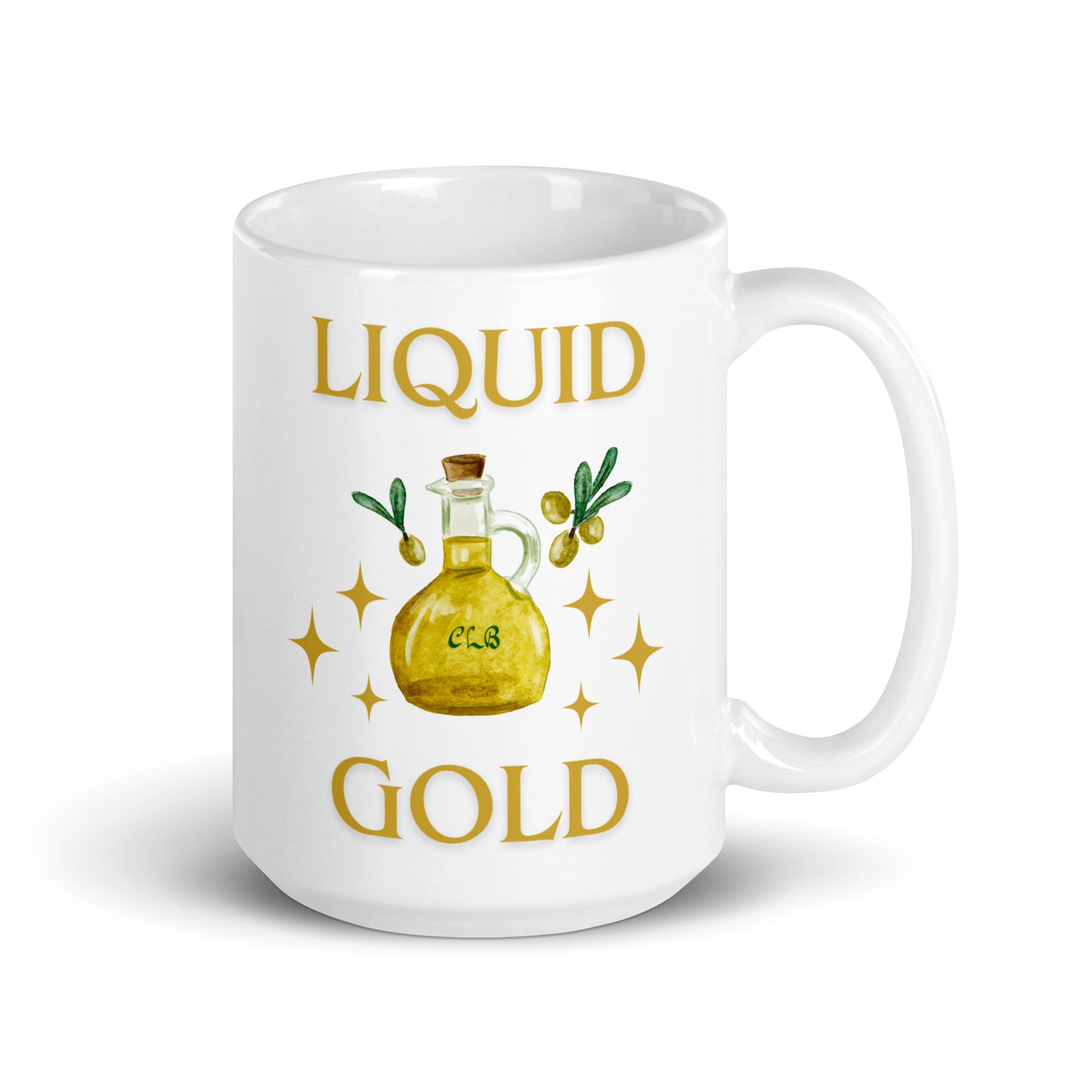 Liquid Gold Mugs