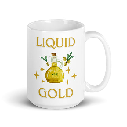 Liquid Gold Mugs