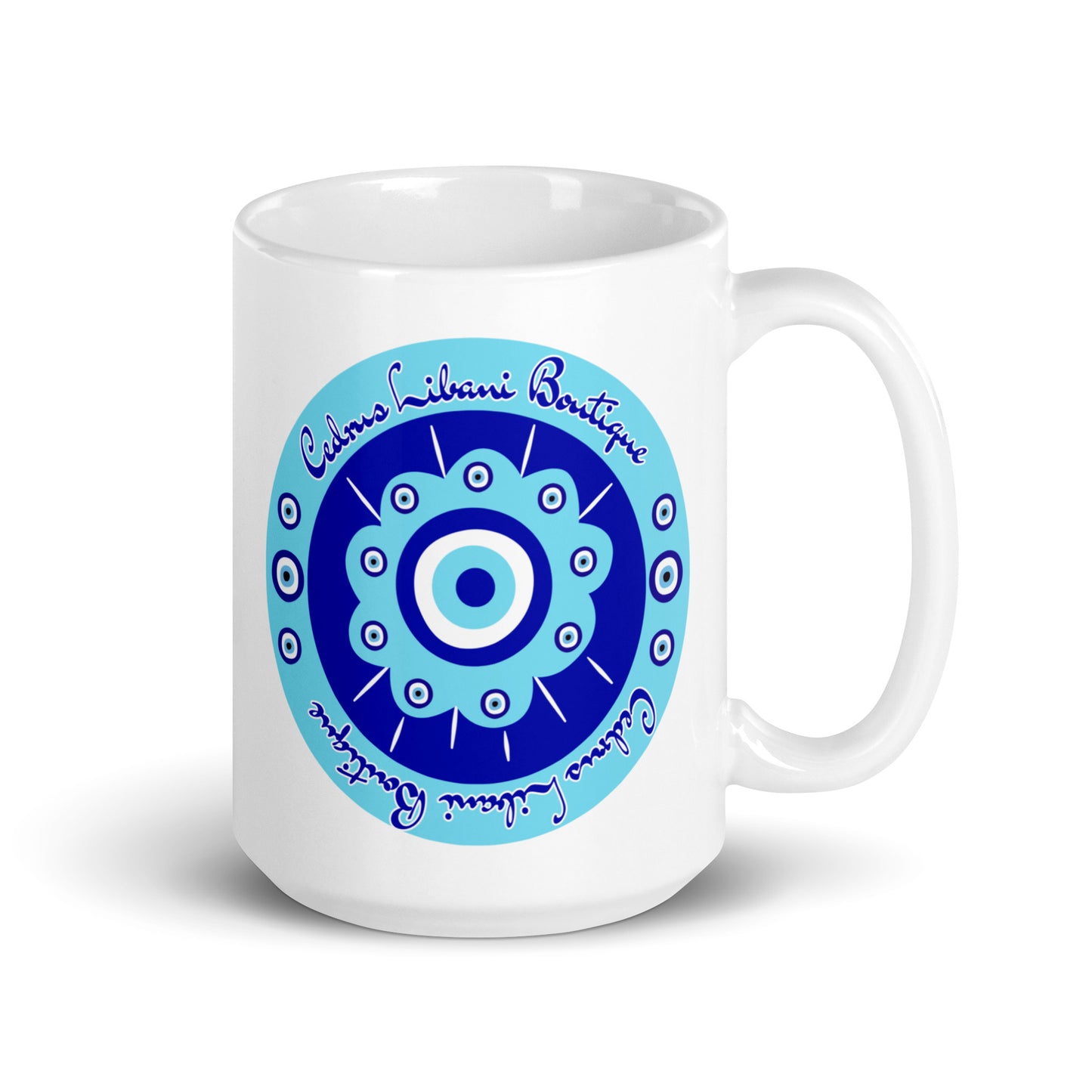 Evil Eye Flower Mugs