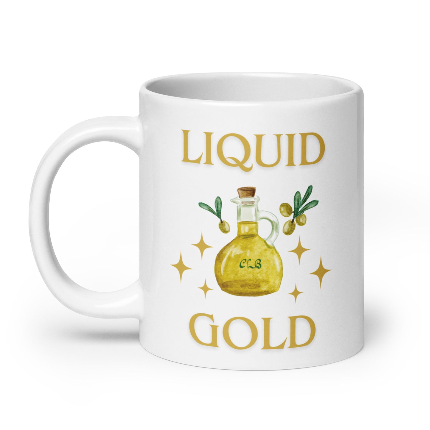 Liquid Gold Mugs