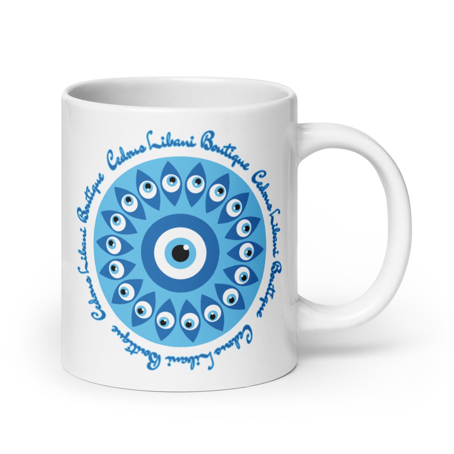 Evil Eye Wheel Mugs