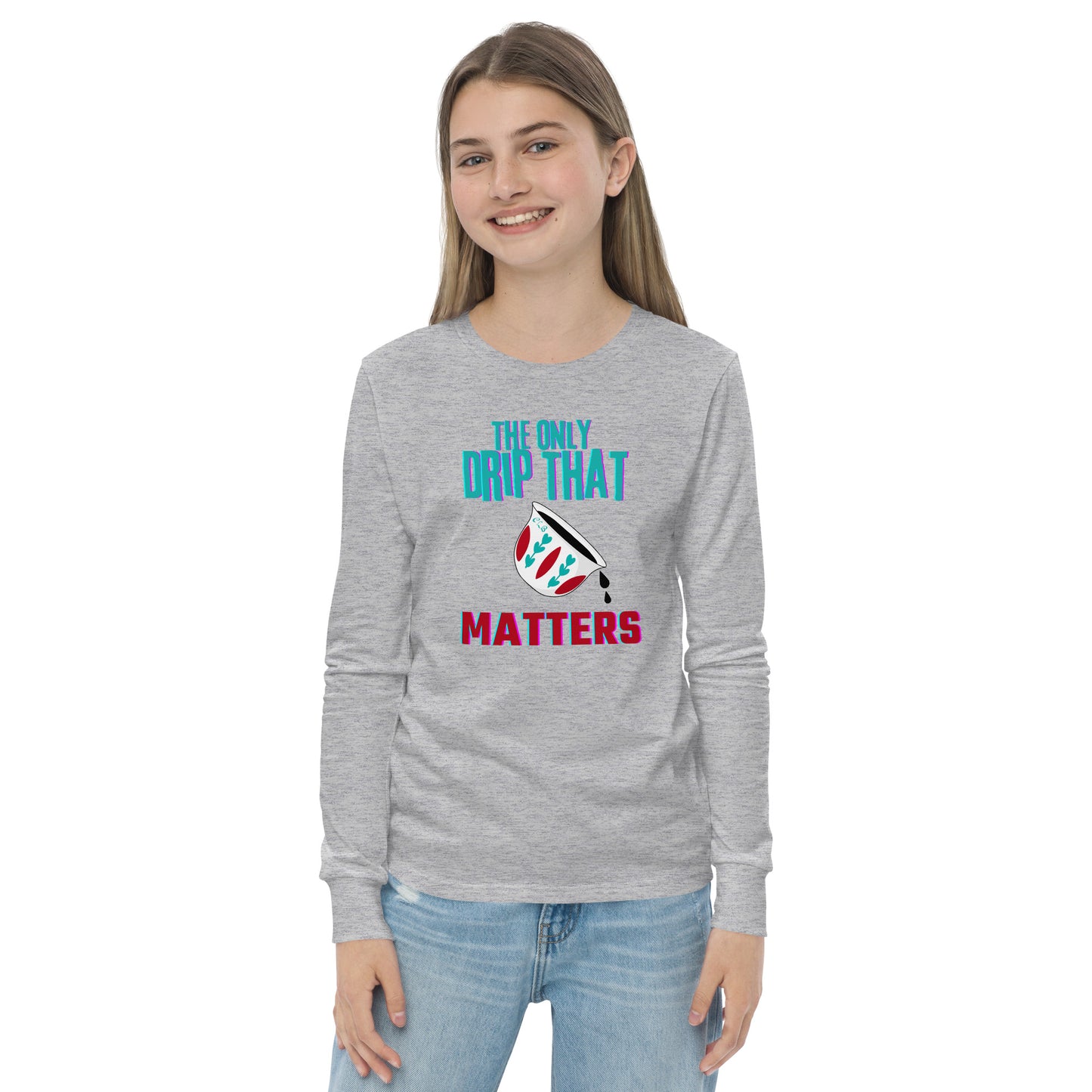 Qahwa Drip Youth Long Sleeve