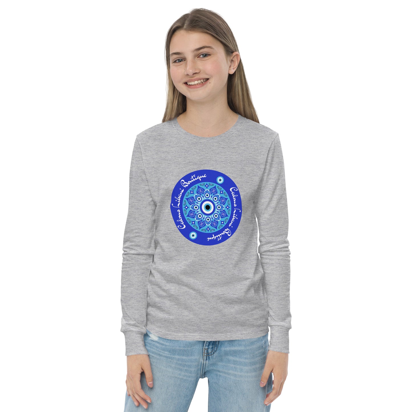 Evil Eye Mosaic Youth Long Sleeve