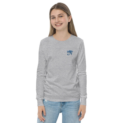 Horus Embroidery Youth Long Sleeve