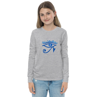 Horus Embroidery Youth Long Sleeve