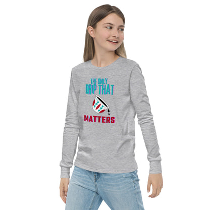 Qahwa Drip Youth Long Sleeve