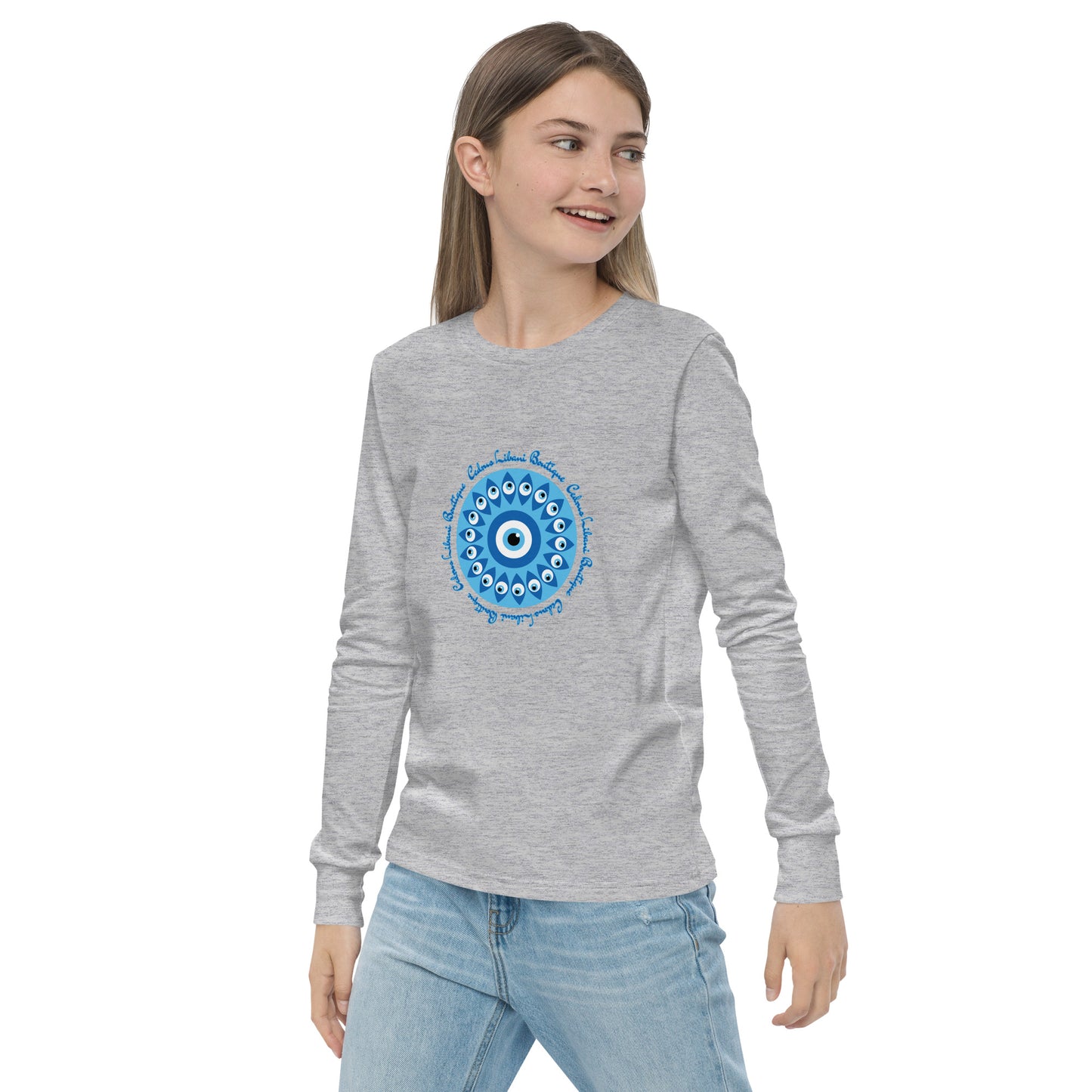 Evil Eye Wheel Youth Long Sleeve