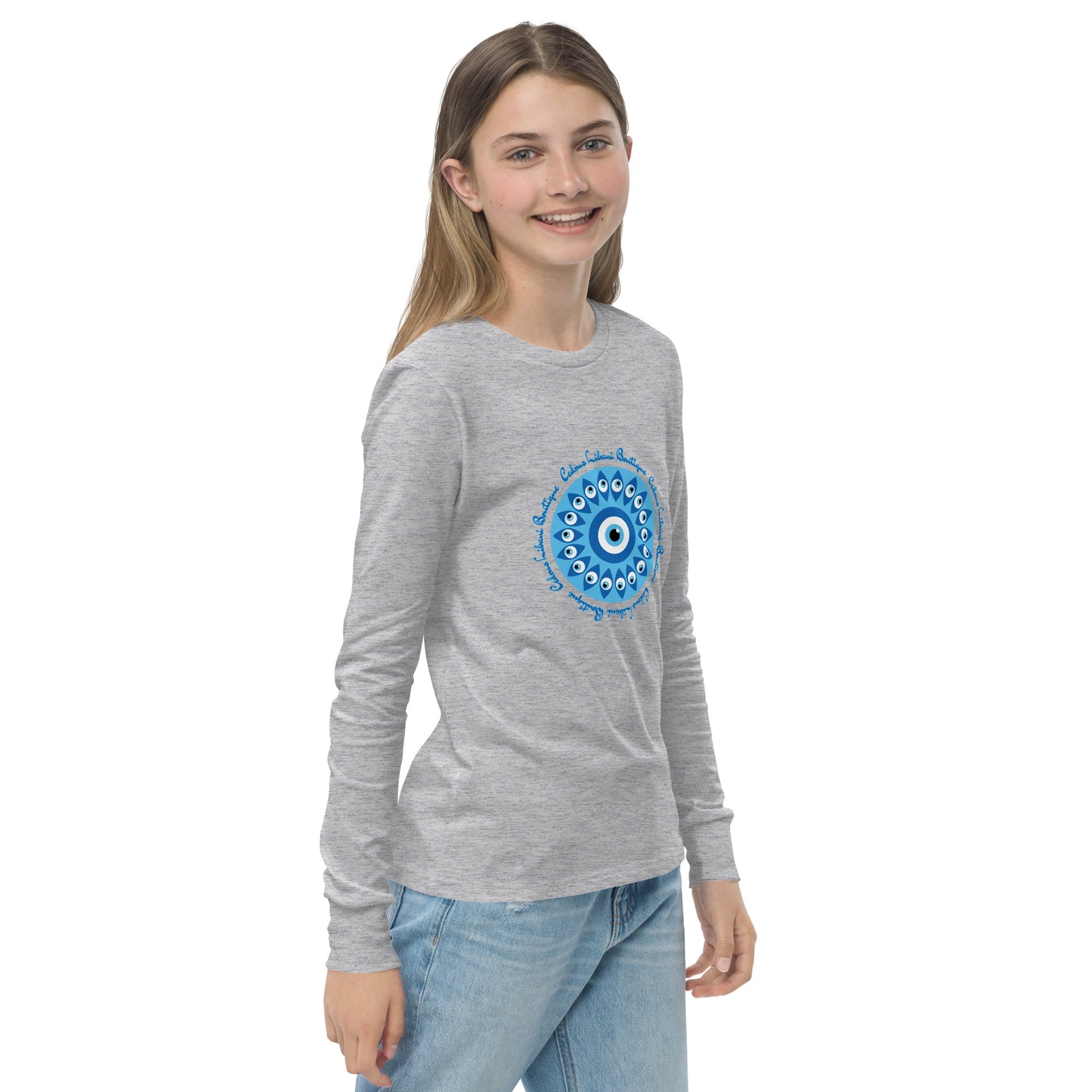 Evil Eye Wheel Youth Long Sleeve