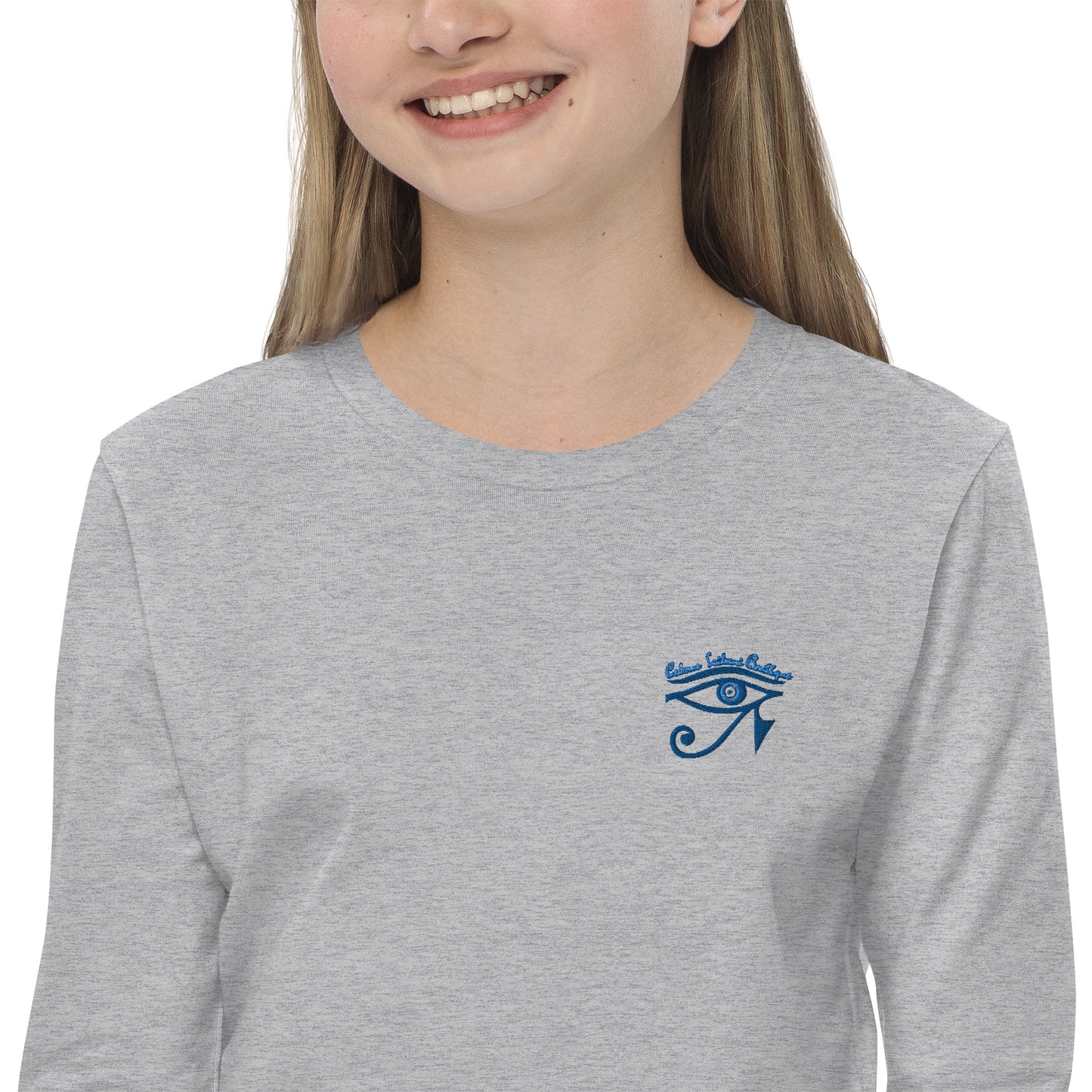 Horus Embroidery Youth Long Sleeve