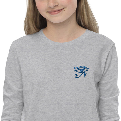 Horus Embroidery Youth Long Sleeve