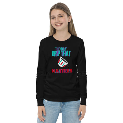 Qahwa Drip Youth Long Sleeve