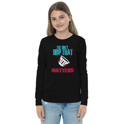 Qahwa Drip Youth Long Sleeve