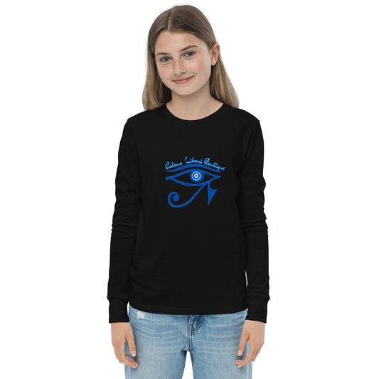 Horus Embroidery Youth Long Sleeve