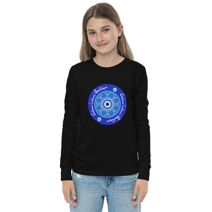 Evil Eye Mosaic Youth Long Sleeve