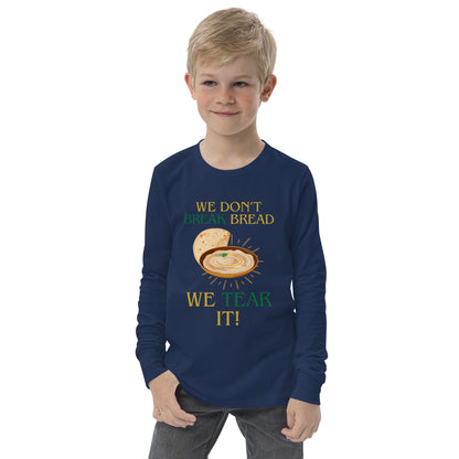 Hummus Pita Youth Long Sleeve