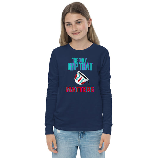 Qahwa Drip Youth Long Sleeve