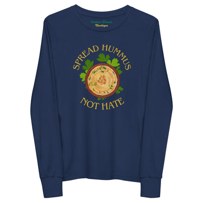 Hummus Spread Youth Long Sleeve