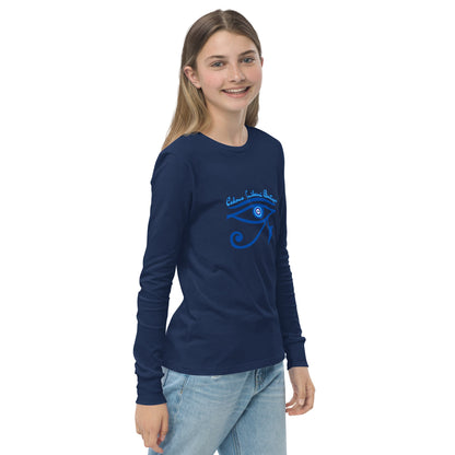 Horus Embroidery Youth Long Sleeve