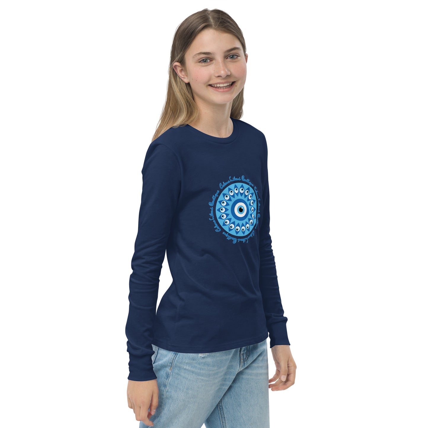 Evil Eye Wheel Youth Long Sleeve