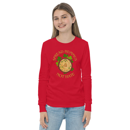 Hummus Spread Youth Long Sleeve