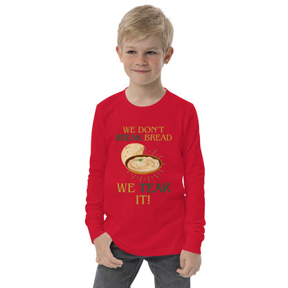 Hummus Pita Youth Long Sleeve