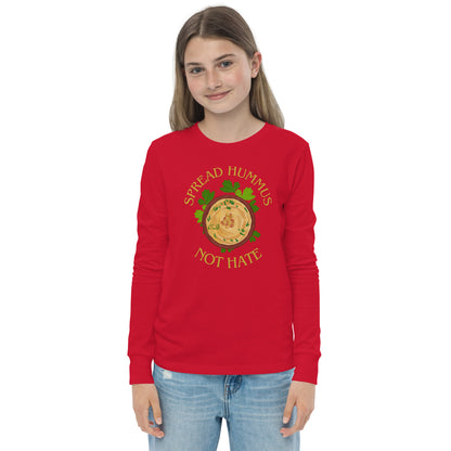 Hummus Spread Youth Long Sleeve