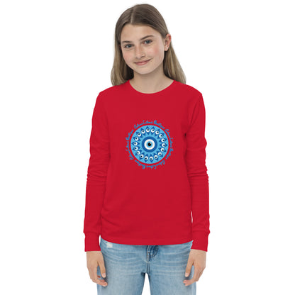 Evil Eye Wheel Youth Long Sleeve