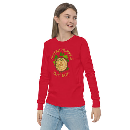 Hummus Spread Youth Long Sleeve